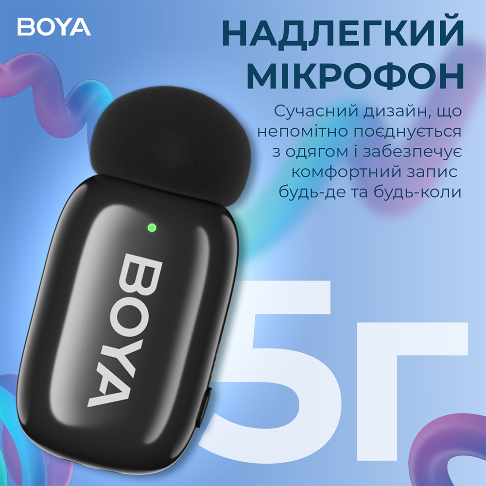 Внешний вид Микрофон BOYA mini-23 Type-C Black