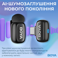 Микрофон BOYA mini-23 Type-C Black