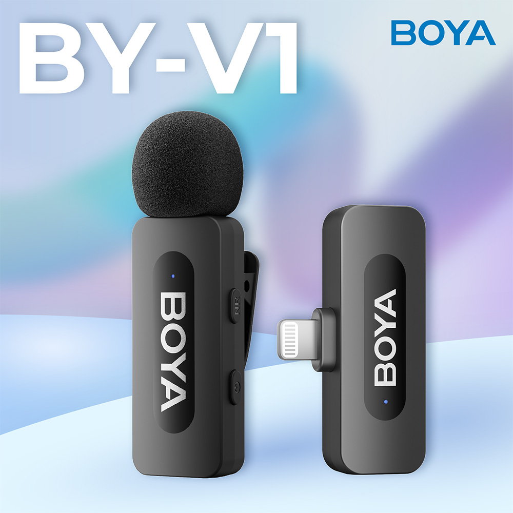 Покупка Мікрофон BOYA BY-V1 Lightning Black