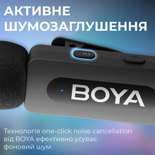 Мікрофон BOYA BY-V2 Lightning Black