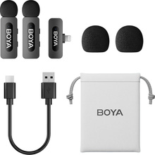 Мікрофон BOYA BY-V2 Lightning Black