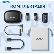 Микрофон BOYA mini-18 TRS For Camera Black