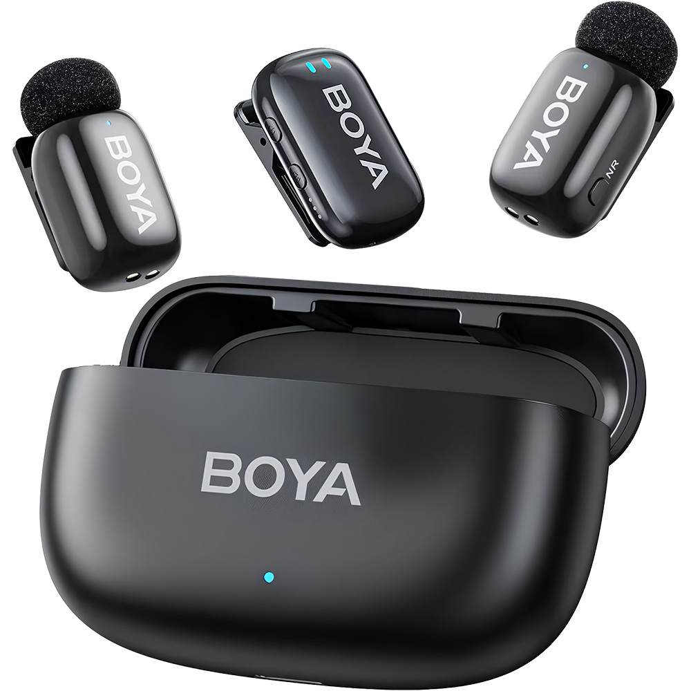 Микрофон BOYA mini-18 TRS For Camera Black