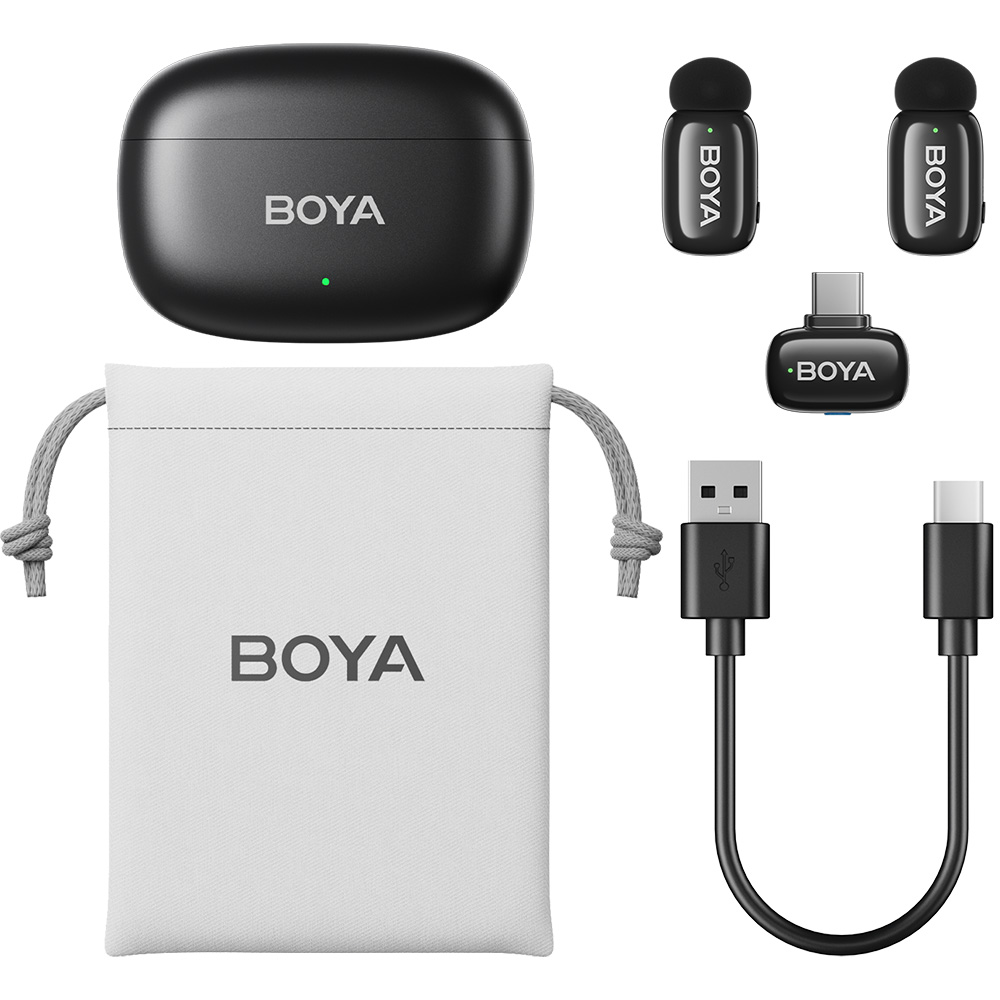 Микрофон BOYA mini-14 Type-C Black Длина кабеля/радиус действия 100