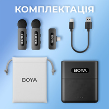 Микрофон BOYA BY-V30 Type-C Black