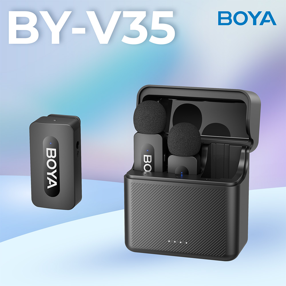 Фото Микрофон BOYA BY-V35 TRS for camera Black