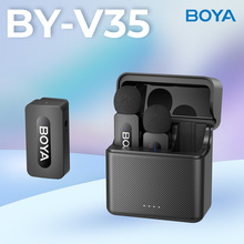 Микрофон BOYA BY-V35 TRS for camera Black