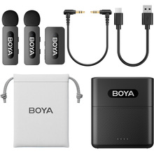 Микрофон BOYA BY-V35 TRS for camera Black