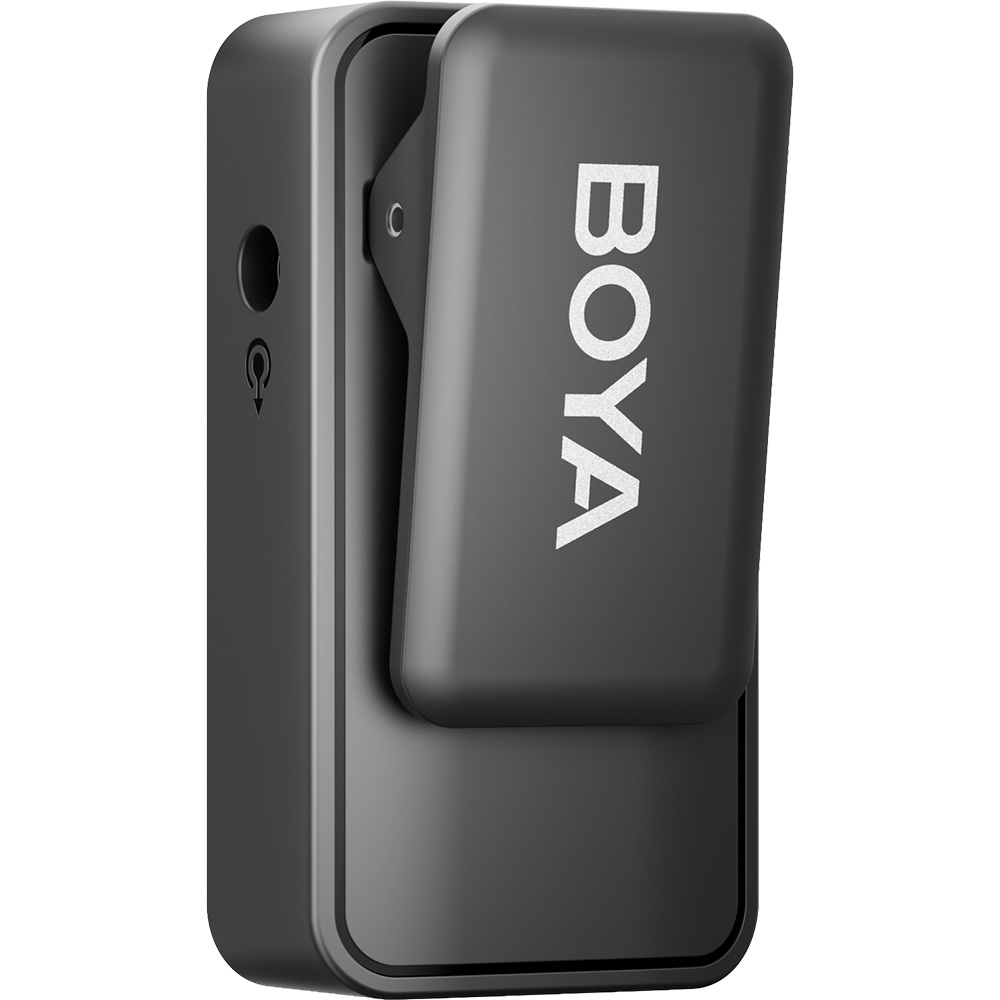 Микрофон BOYA BY-V35 TRS for camera Black Дополнительно поворотный зажим, активное шумоподавление