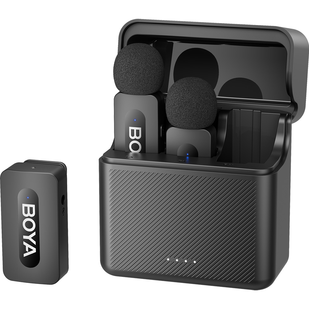 Микрофон BOYA BY-V35 TRS for camera Black