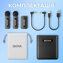 Микрофон BOYA BY-V35 TRS for camera Black