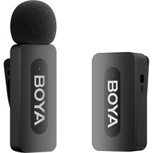 Микрофон BOYA BY-V35 TRS for camera Black