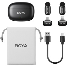 Микрофон BOYA mini-12 Type-C/Lightning Black