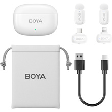 Микрофон BOYA mini-13 Type-C/Lightning White