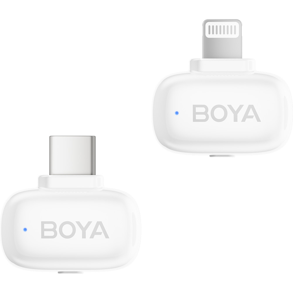 Микрофон BOYA mini-13 Type-C/Lightning White Чувствительность  -36