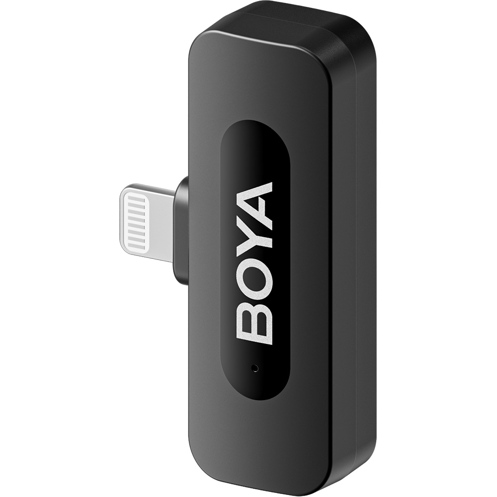 Микрофон BOYA BY-V3 Combo Type-C/Lightning Black Тип петличный