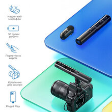 Беспроводной микрофон BOYA Magic-07 Type-C Black