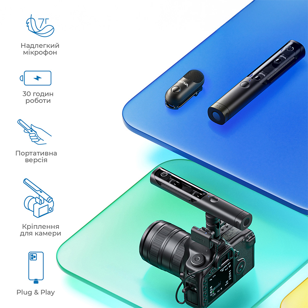 Покупка Микрофон BOYA Magic-07 Type-C Black