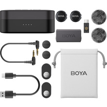 Микрофон BOYA LINK 3-02 Type-C/TRS Black