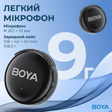 Микрофон BOYA LINK 3-02 Type-C/TRS Black