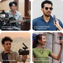 Беспроводной микрофон BOYA Magic-03 Type-C/TRS Black