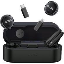 Купить в Днепре - Микрофон BOYA LINK 3-01 Type-C/TRS/Lightning Black