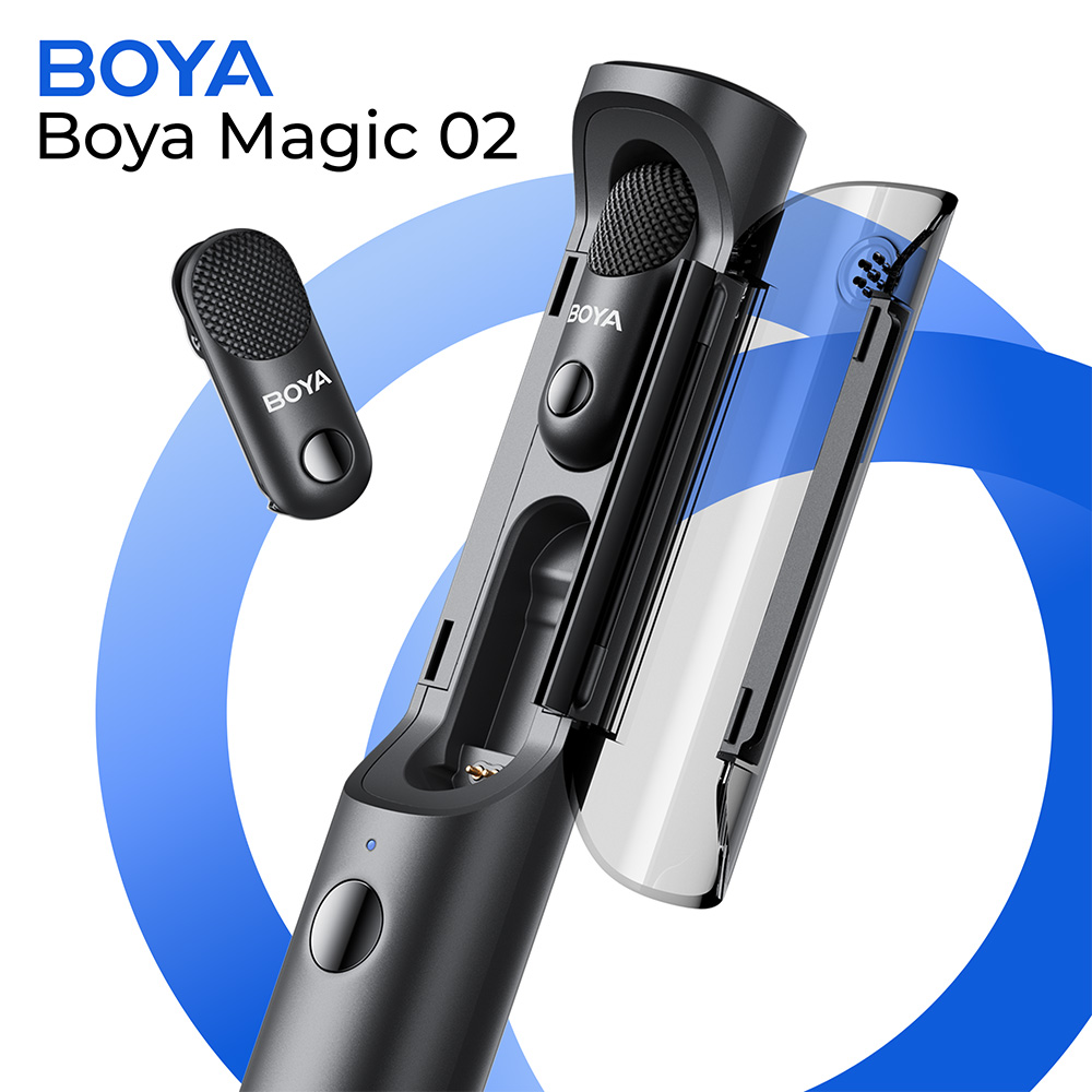 Микрофон BOYA Magic-07 Type-C/Lightning Black Чувствительность  -33.5