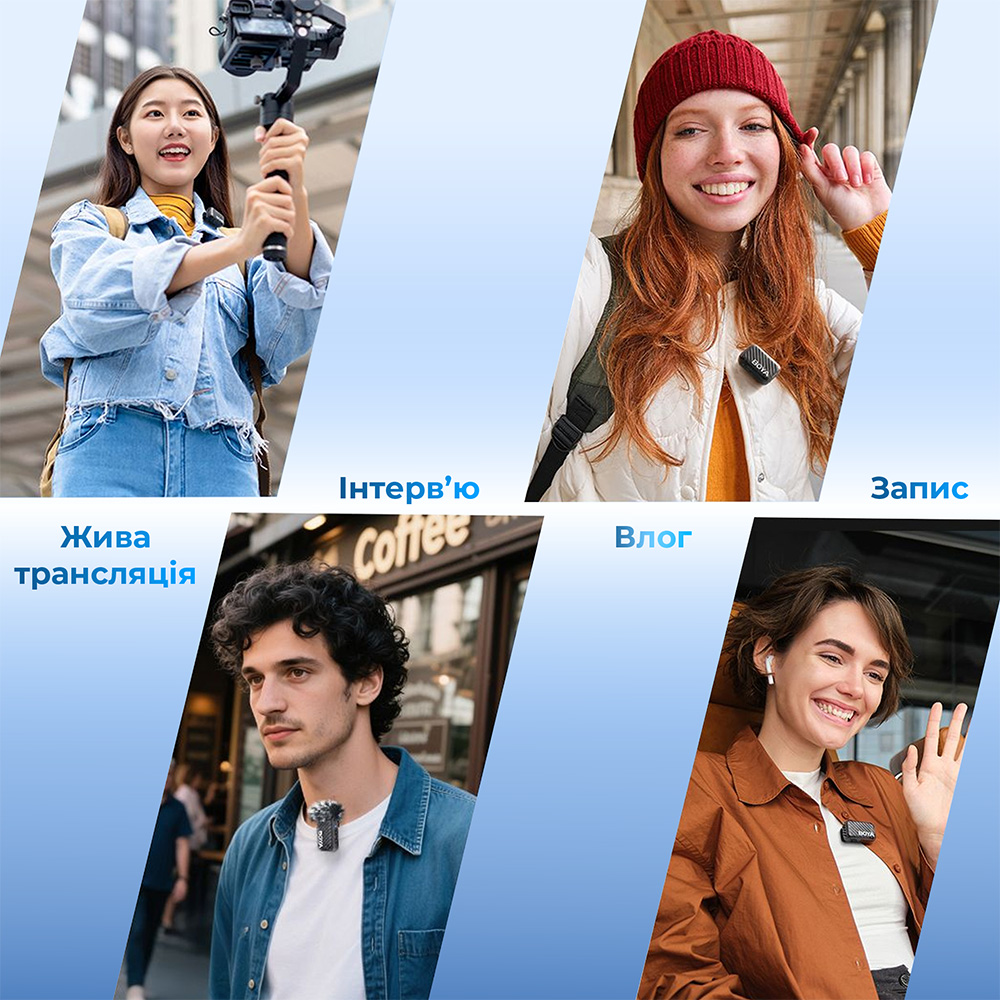 Фото 16 Микрофон BOYA MIC 2-02 Type-C/TRS Black