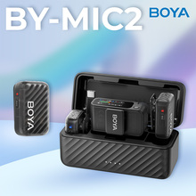 Микрофон BOYA MIC 2-02 Type-C/TRS Black