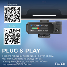 Микрофон BOYA MIC 2-02 Type-C/TRS Black