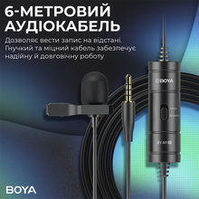 Микрофон BOYA BY-M1S Black