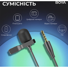 Микрофон BOYA BY-M1S Black