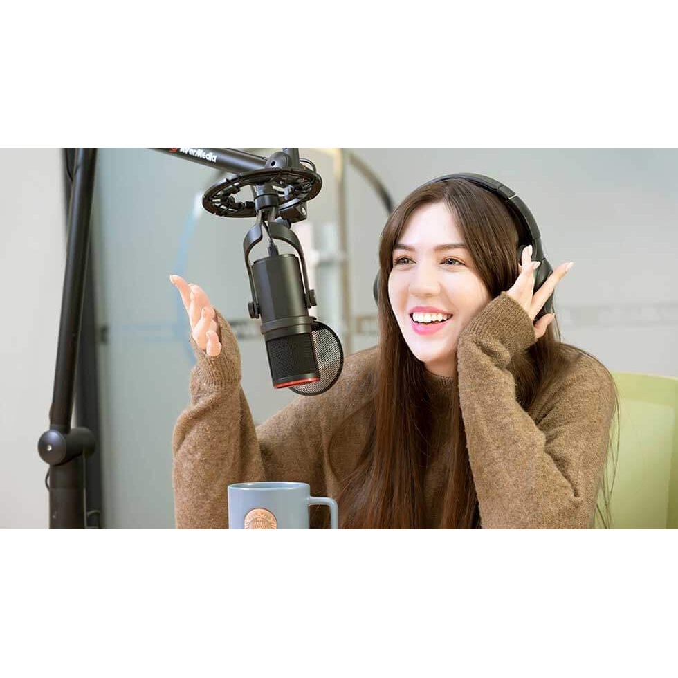 Зображення Мікрофон AVERMEDIA AM350 Black (40AAAM350AWD)