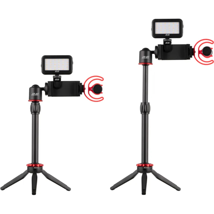 Фото Микрофон 2E MM011 Vlog KIT 3.5 мм Black (2E-MM011)