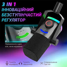 Микрофон FIFINE AM8PROT USB/XLR Black