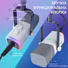 Микрофон FIFINE AM8TW USB/XLR White