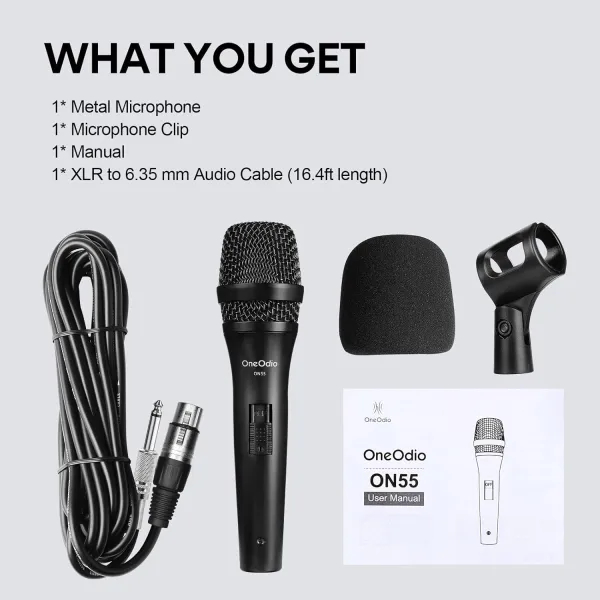 В Україні Мікрофон ONEODIO ON55 Black
