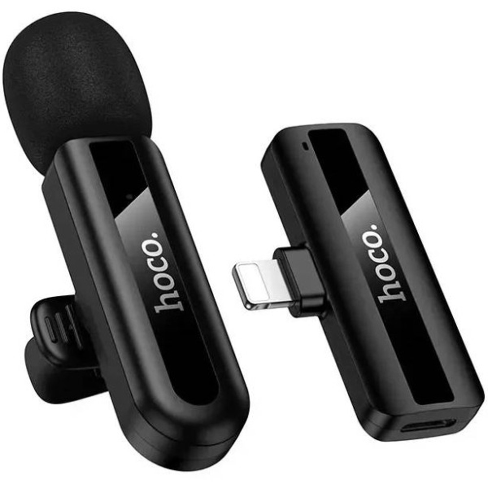 Мікрофон HOCO L20 iP Black (6942007655484)