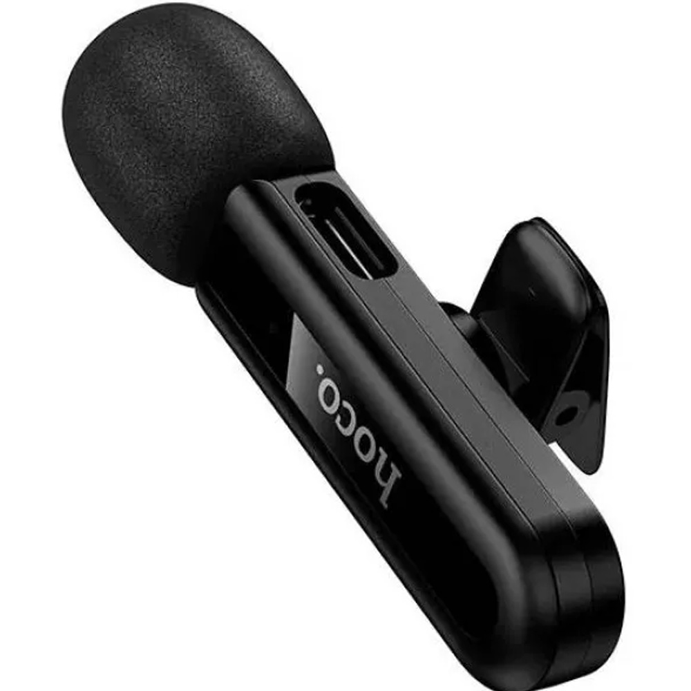 Мікрофон HOCO L20 Type-C Black (6942007655491) Тип петличний