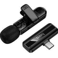 Мікрофон HOCO L20 Type-C Black (6942007655491)