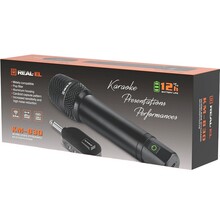 Микрофон REAL EL KM-830 + ресивер Black (EL121900001)