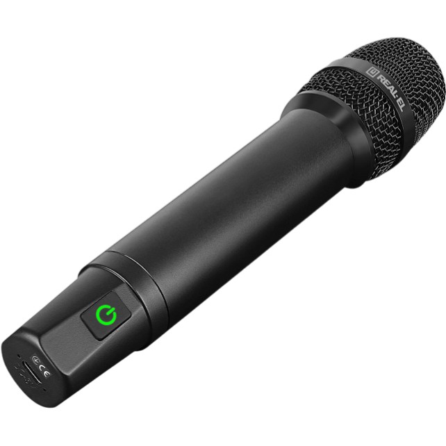 Микрофон REAL EL KM-830 + ресивер Black (EL121900001) Тип другой
