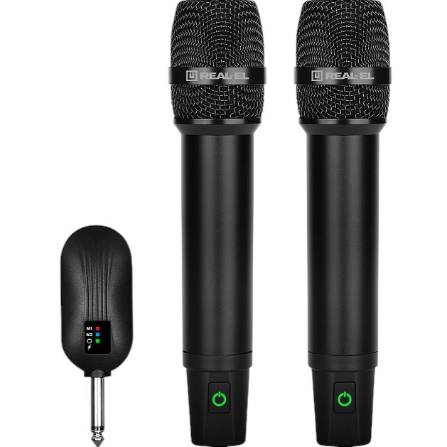 Набор микрофонов REAL EL KM-850 2 шт Black (EL121900002)