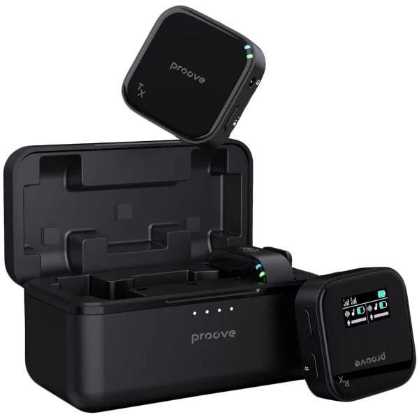 Микрофон петличный PROOVE Studio Black (PSWM15000201) Чувствительность  -132