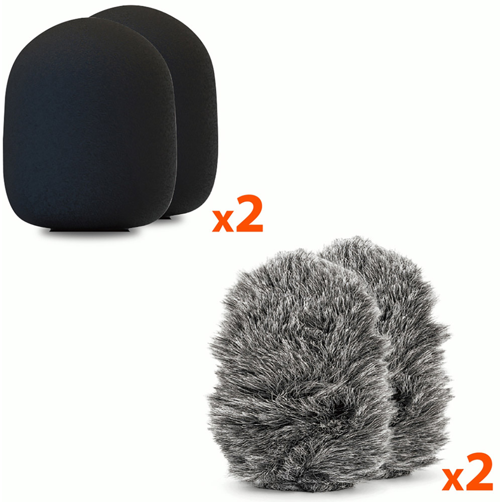 Внешний вид Микрофон Media-Tech MT416 USB-C/Lightning 2-Pack Micro-Mic Duo Black