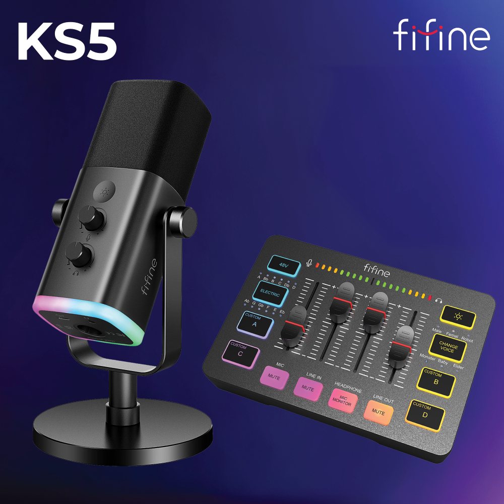 Микрофон FIFINE KS5 ᐉ купить в FOXTROT ⁕ цены, отзывы, характеристики
