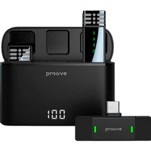 Петличка Мікрофон PROOVE Record Type-C Black (PMRC00010202)