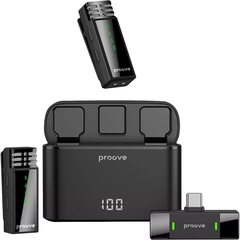 Мікрофон PROOVE Record Type-C Black (PMRC00010202) Чутливість 42