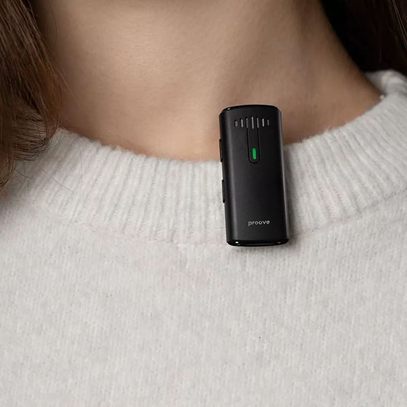 У Фокстрот Мікрофон PROOVE Record Type-C Black (PMRC00010202)