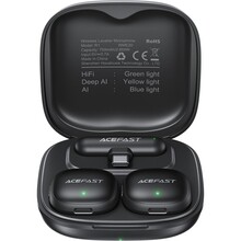 Купить в Кривом Роге - Микрофон ACEFAST R1 Black (6974316284895)